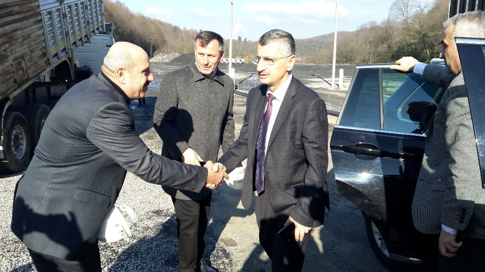 Vali Bektaş, mini lavuar tesisini inceledi 