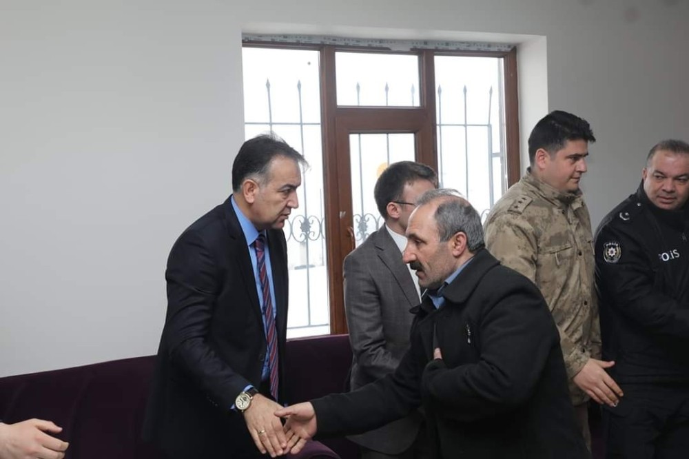 Vali Çağatay’dan taziye ziyareti 