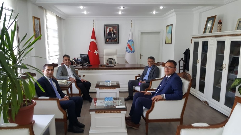 Vali Çağatay’dan Tunceli Valisi olarak atanan Kaymakam Özkan’a ziyaret 