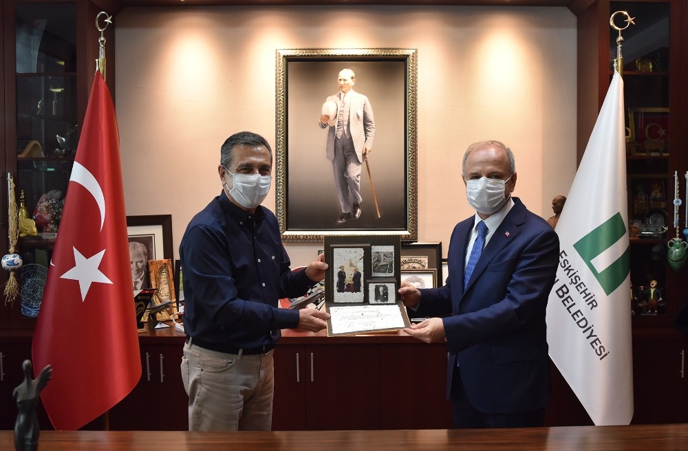 Vali Çakacak’tan Başkan Ataç’a veda ziyareti 