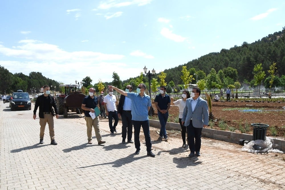 Vali Çuhadar, Beşpınar’ı gezdi 