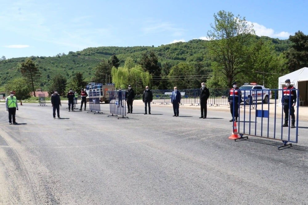 Vali Dağlı’dan kontrol noktasına ziyaret 