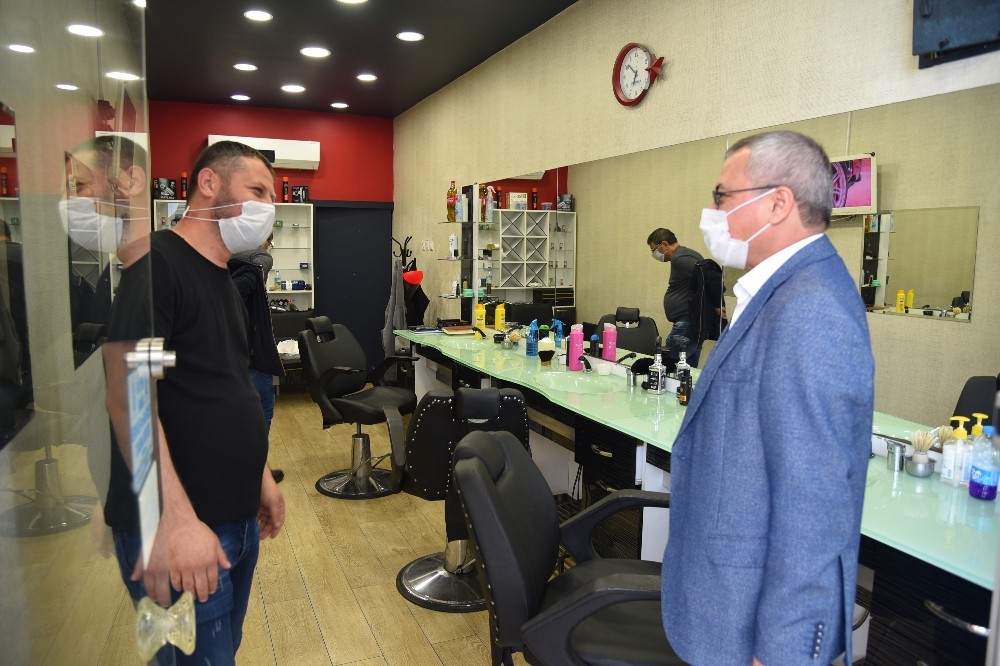 Vali Deniz, esnafı ziyaret etti 