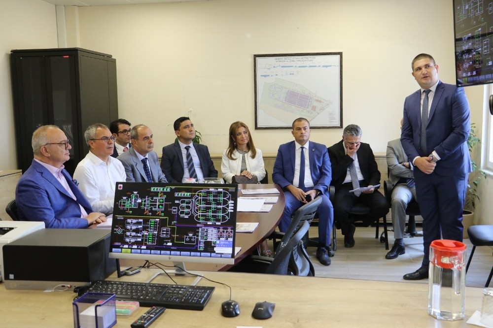 Vali Deniz ve Başkan Ergün’den çevre dostu tesise inceleme 