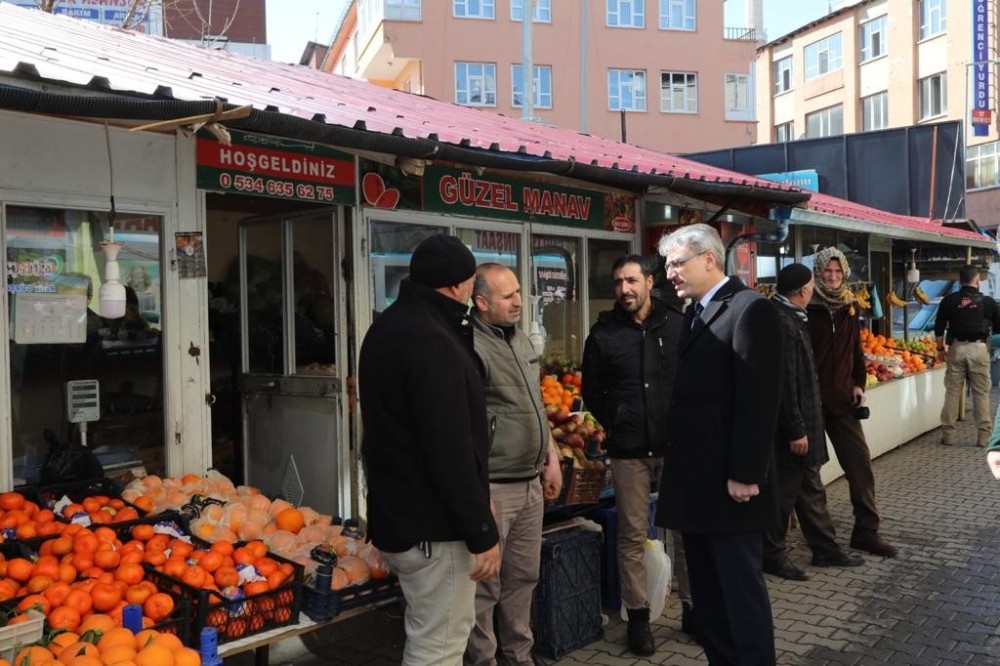 Vali Ekinci, “Esnafımız şehrin can damarıdır” 