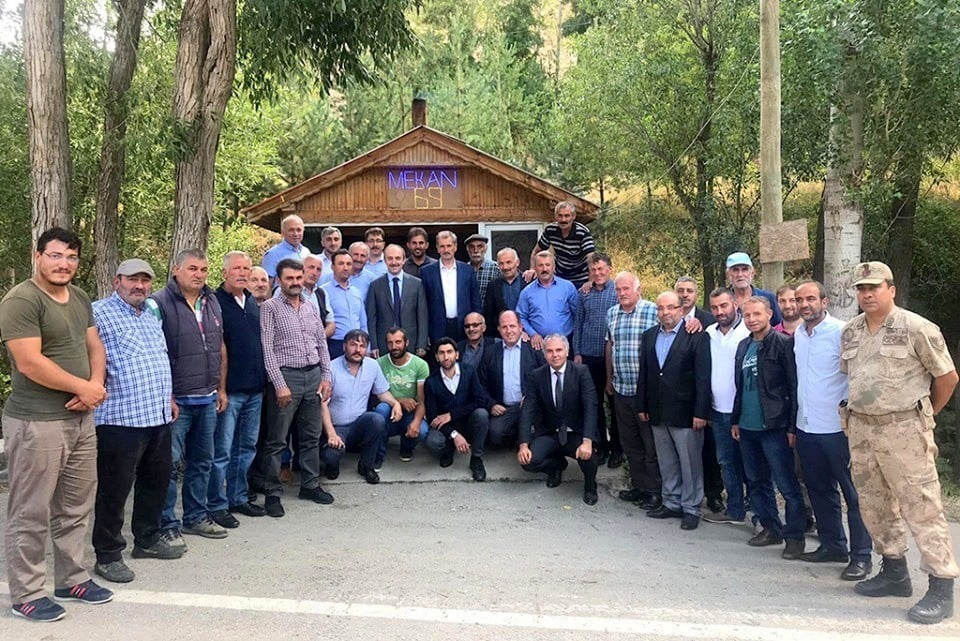 Vali Epcim muhtarlarla bir araya geldi 