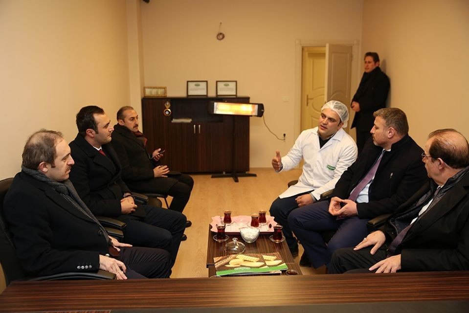 Vali Epcim, OSB’de faaliyet gösteren işletmeleri ziyaret etti 
