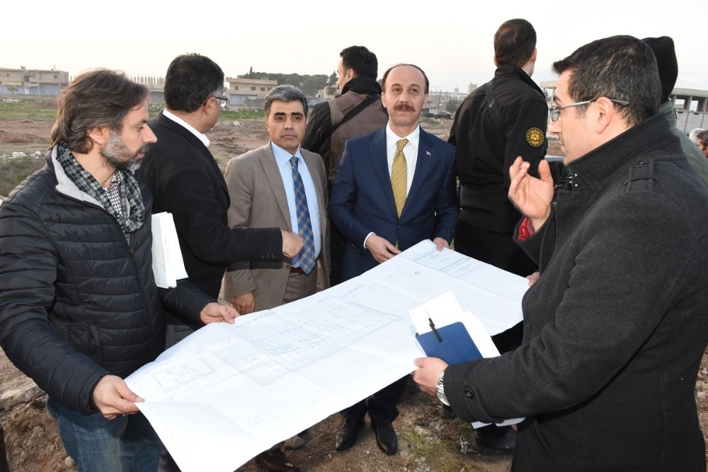 Vali Erin, Ceylanpınar ve Resulayn’da incelemelerde bulundu 