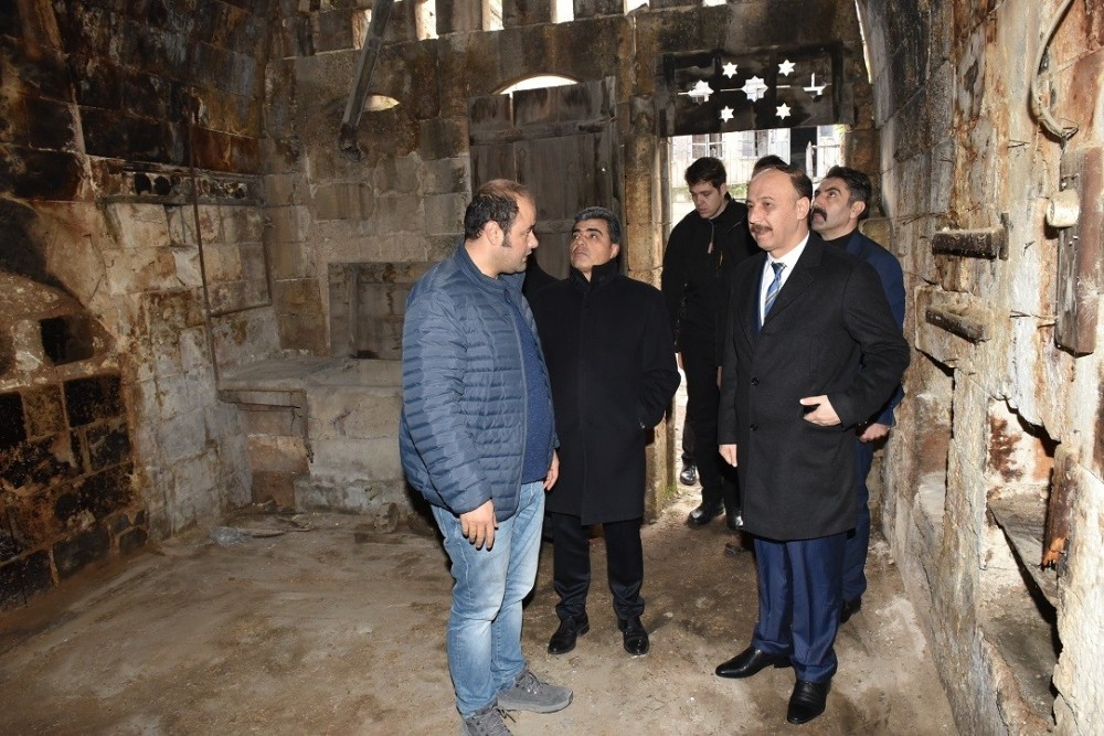 Vali Erin kültürel mirasa sahip çıkıyor 