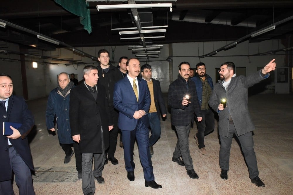 Vali Erin, OSM’deki fabrikaları inceledi 