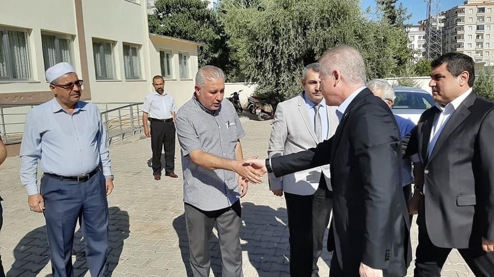 Vali Gül, kapatılan sığınma merkezlerin incelemelerde bulundu 