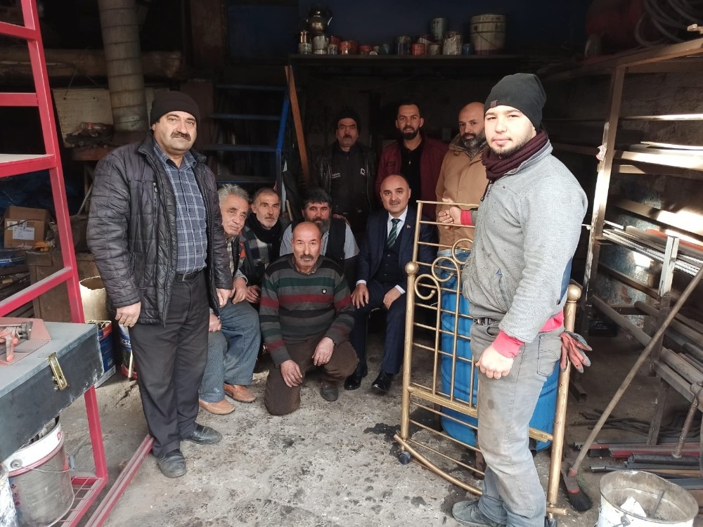 Vali Günaydın Esnaf Ziyaretlerine Devam Ediyor 
