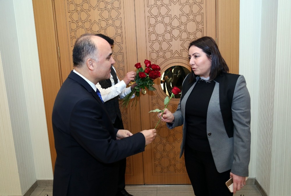 Vali Günaydın’a “8 Mart Dünya Kadınlar Günü” Ziyareti 