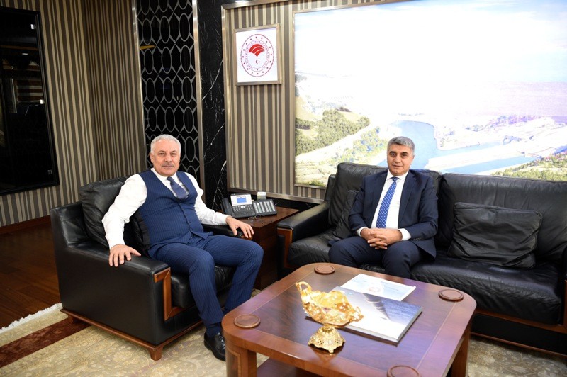 Vali Gürel, DSİ Genel Müdürü’nü ziyaret etti 