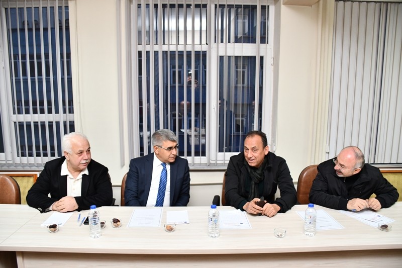 Vali Gürel, haddecilerle bir araya geldi 
