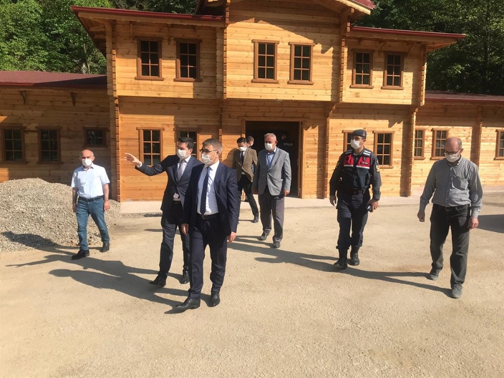 Vali Gürel Yenice’de incelemede bulundu 