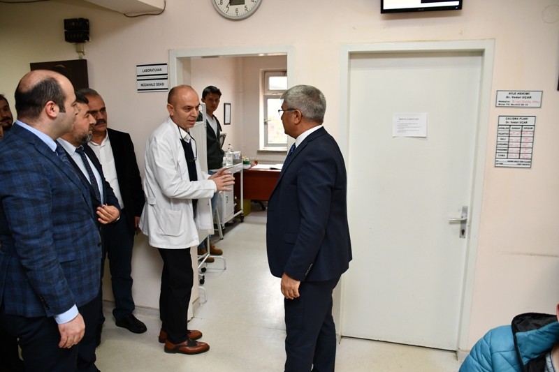 Vali Gürel’den ziyaret ve inceleme 