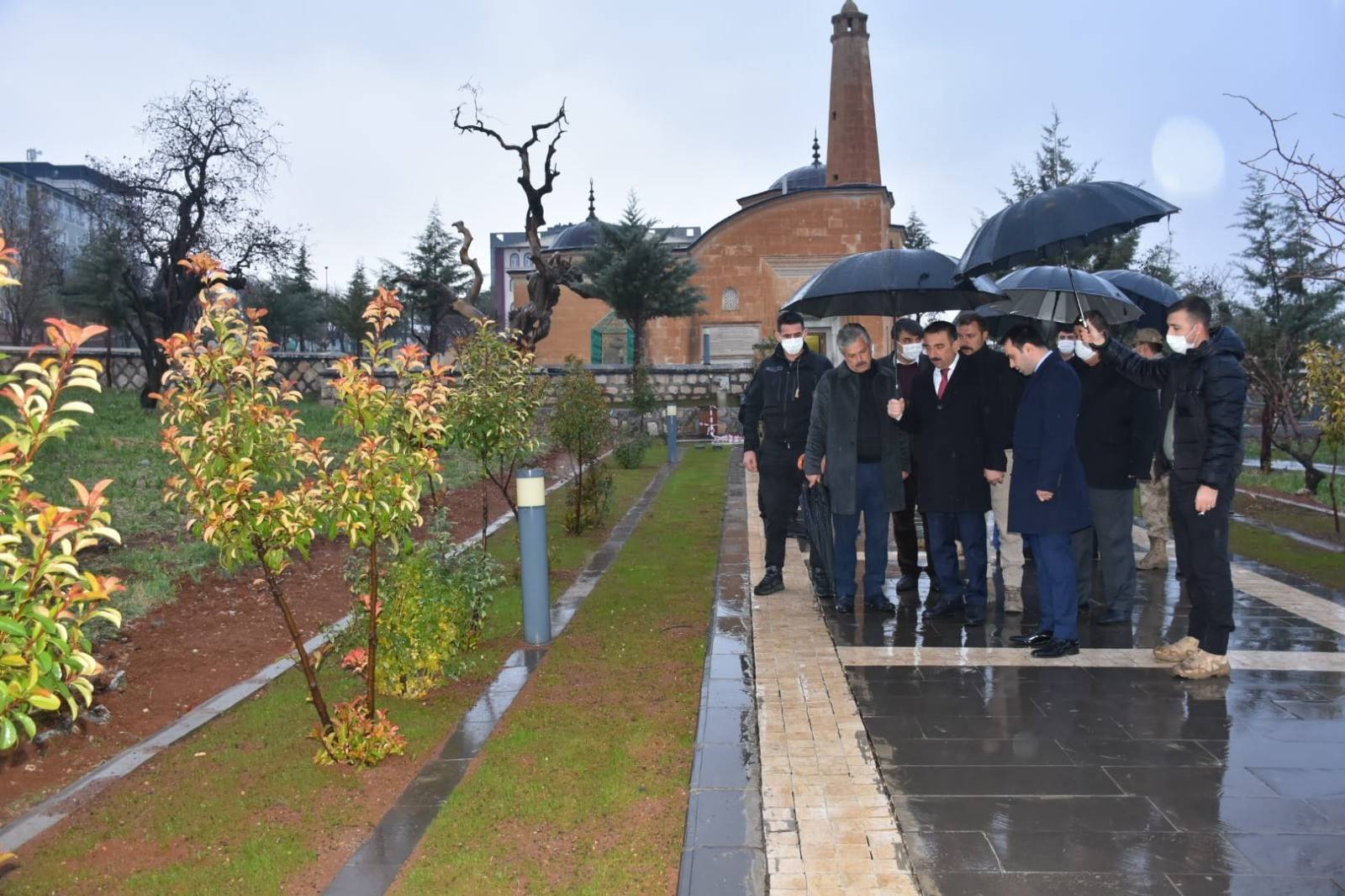 Vali Hacıbektaşoğlu inanç ve kültür merkezi Tillo ilçesinde 'Millet Bahçesi' yapımı devam ediyor