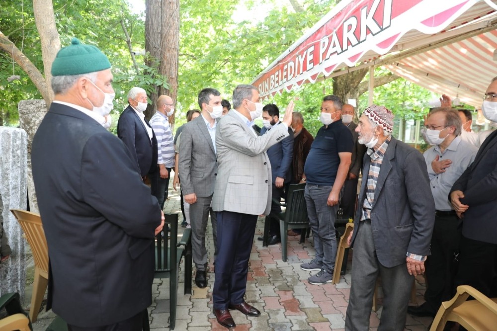 Vali Hasan Şıldak, veda ziyaretlerine devam ediyor 