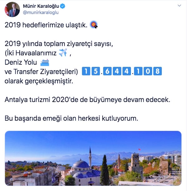 Vali Karaloğlu’ndan rekor paylaşımı: 