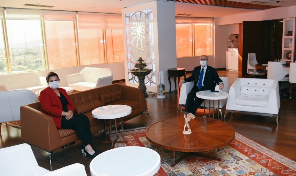 Vali Köşger, Başkan Çerçioğlu’na veda ziyaretinde bulundu 