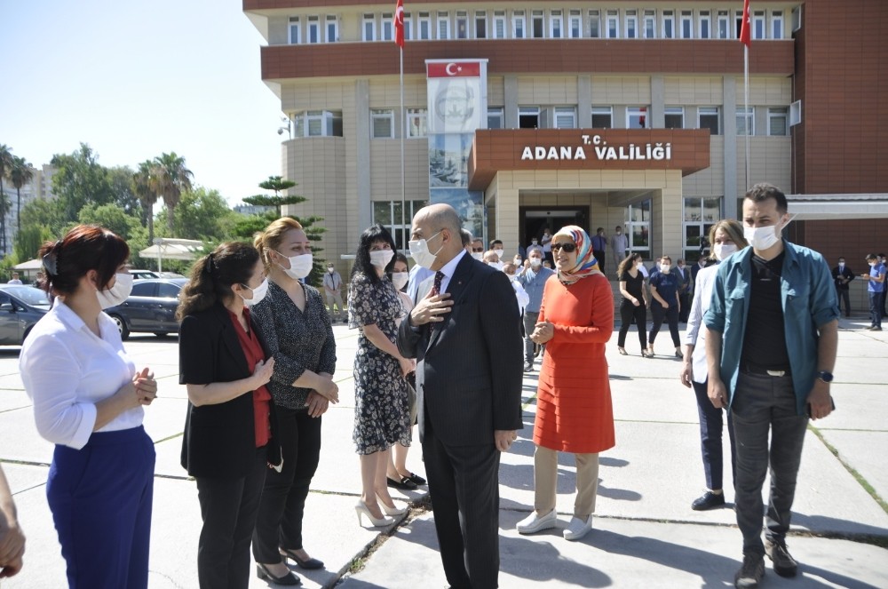 Vali Mahmut Demirtaş, Adana’ya törenle veda etti 