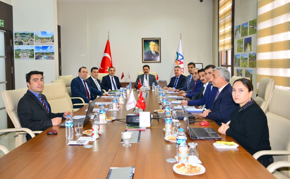 Vali Mustafa Masatlı Başkanlığında, Serhat Kalkınma Ajansı toplantısı yapıldı 