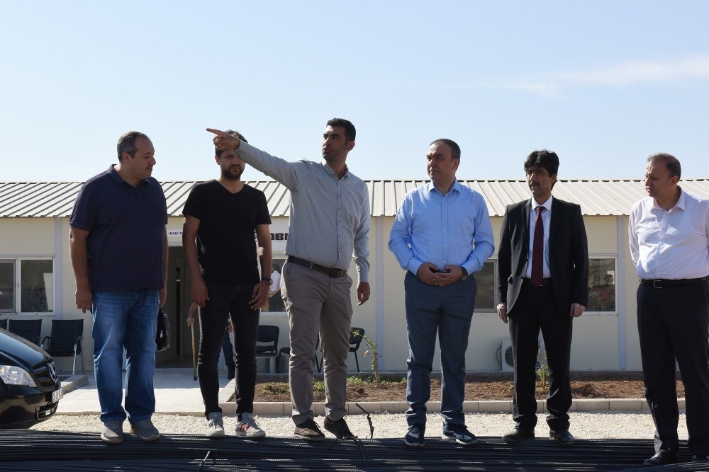 Vali Soytürk Yeni Devlet Hastanesi inşaatını inceledi 