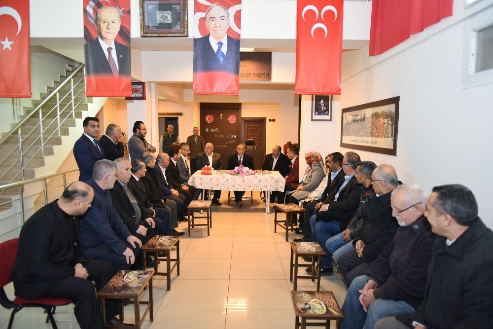 Vali Soytürk’ten TBMM’nde gurubu bulunan partilere ziyaret 