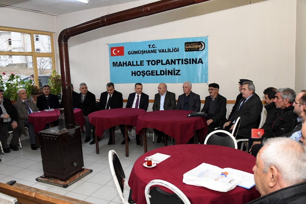 Vali Taşbilek’in mahalle buluşmaları devam ediyor 