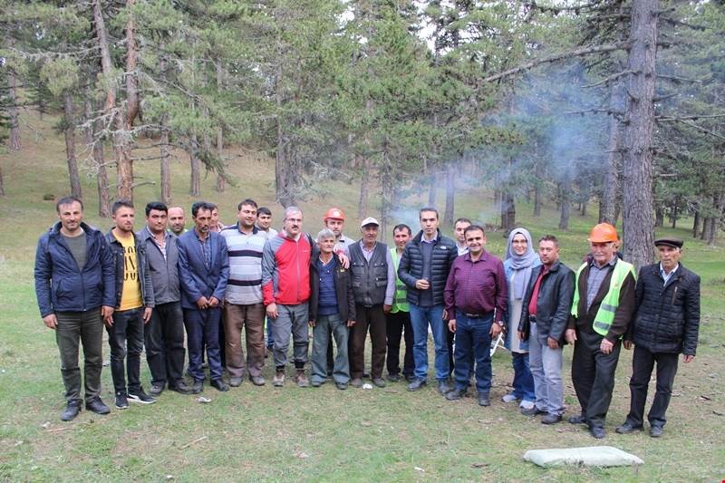 Vali Toraman Emet’te ormancılık faaliyetlerini inceledi 