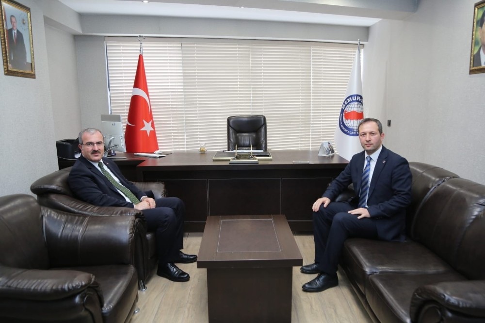 Vali Toraman’dan Memur-Sen ve Eğitim-Bir-Sen’e ziyaret 