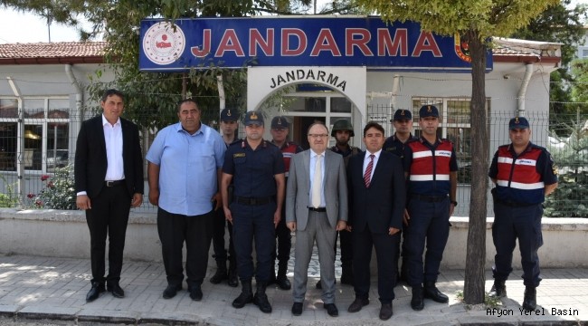 Vali Tutulmaz’dan Karaadilli Belde Jandarma Komutanlığı’na ziyaret 
