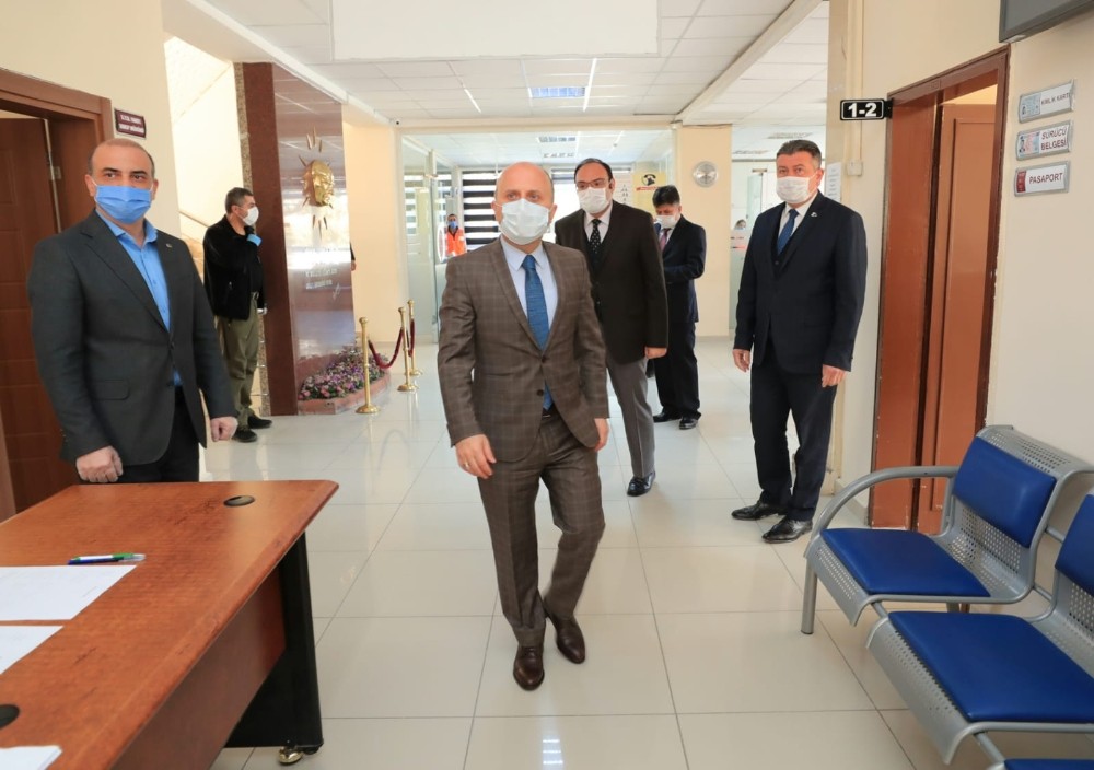 Vali Varol, korona virüs tedbirleri hakkında bilgi aldı 