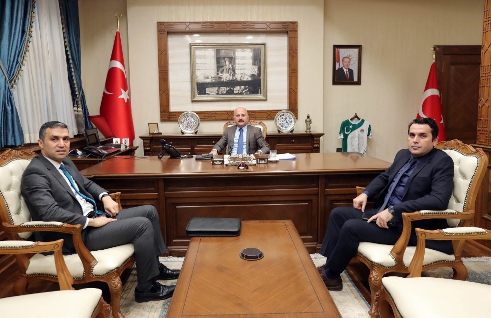 Vali Varol, Şahin’e yeni görevinde başarılar diledi 