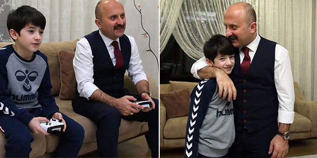 Vali Varol, şehidimizin çocuğunu kırmadı