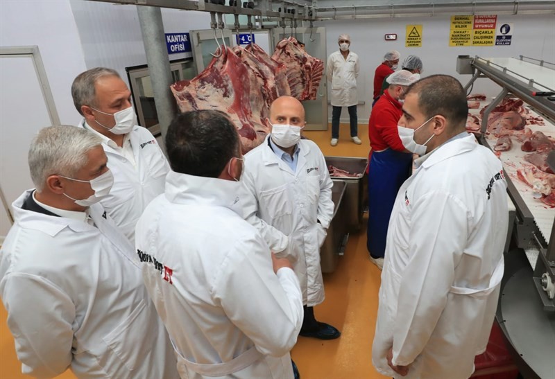 Vali Varol’dan Suluova’daki fabrikalarda inceleme 