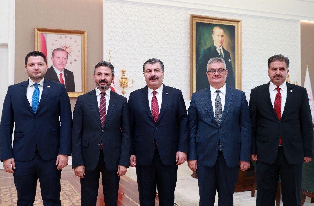 Vali ve milletvekilleri Bakanlarla Adıyaman’ı görüştü 