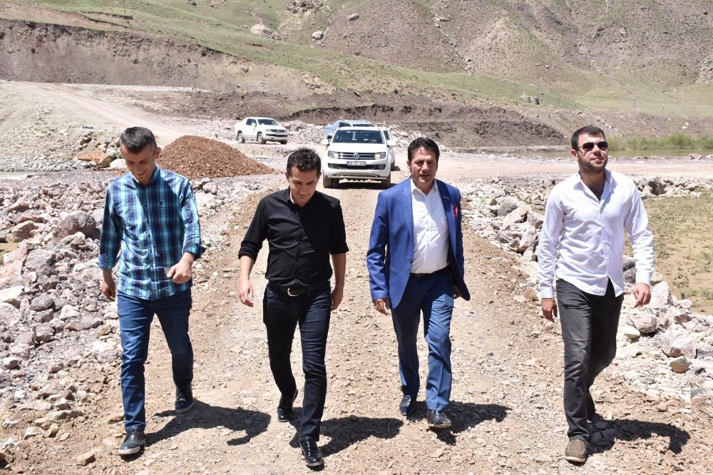 Vali Yardımcısı Duruk sıcak su kaynağını denetledi 
