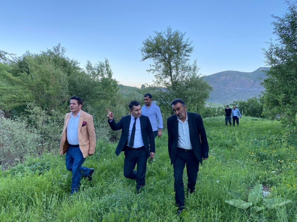 Vali Yardımcısı Duruk Uyanık mezrasını ziyaret etti 