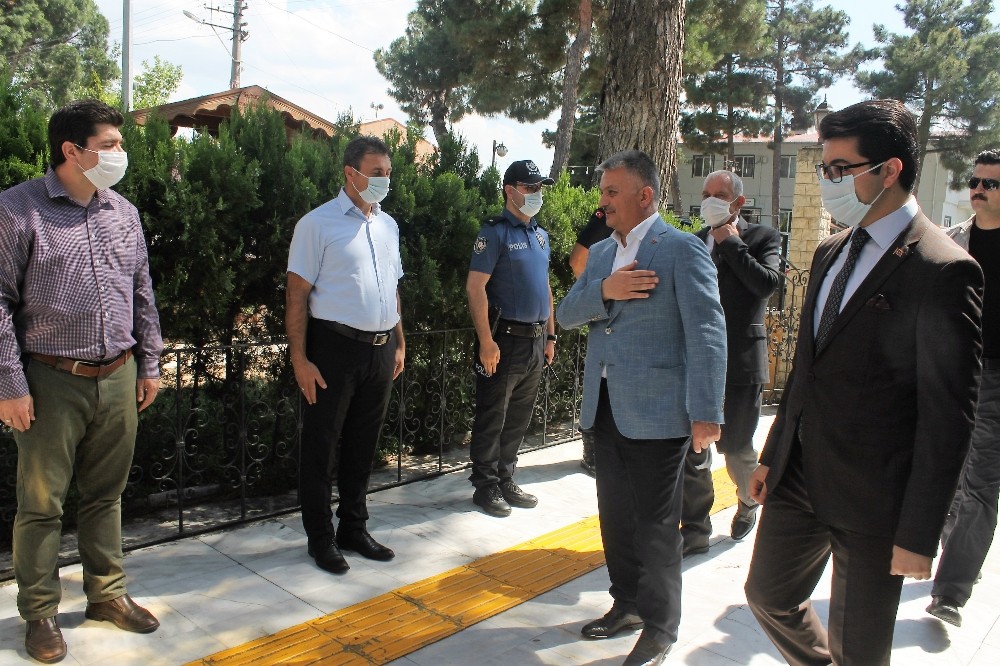 Vali Yazıcı’dan Manyas’a veda 