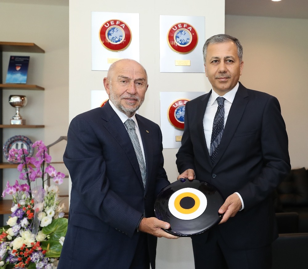 Vali Yerlikaya’dan Nihat Özdemir’e ziyaret 