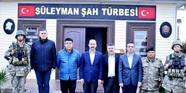 Vali'den Süleyman Şah Türbesi'ne ziyaret