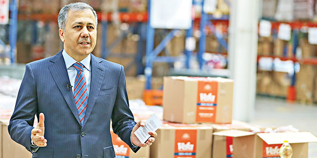 Valilik 333 bin koli dağıtacak