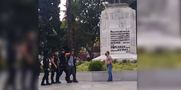 Valilikten 'Atatürk' heykeline saldırı açıklaması: Akli dengesi yerinde değil
