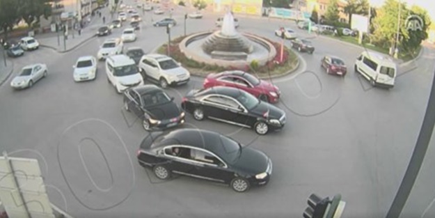Valinin yanında durup, drift yaptı!
