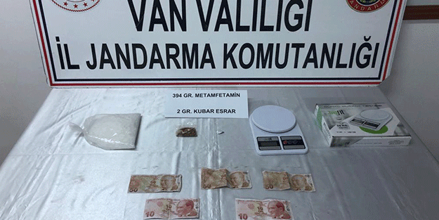 Valizinde uyuşturucu bulunan zanlı yakalandı