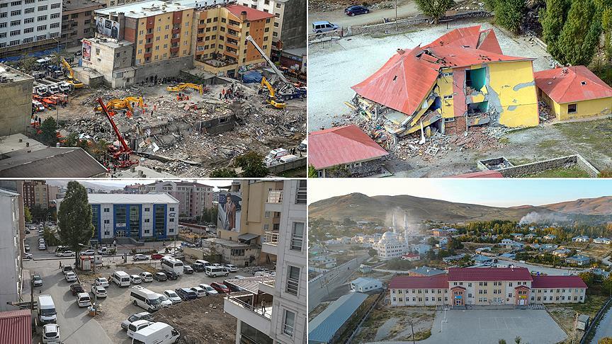 Van 6 yılda yeniden inşa edildi