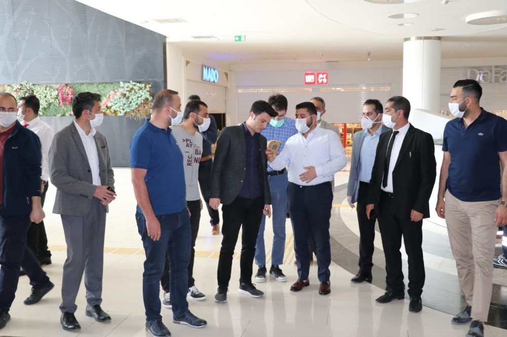 Van AVM açılış öncesi Vali Yardımcısı Yılmaz tarafından denetlendi 