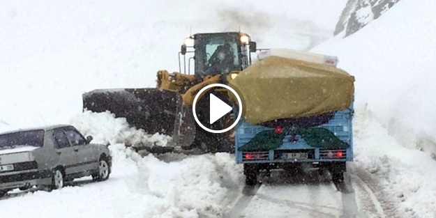 Van 'beyaz'a büründü